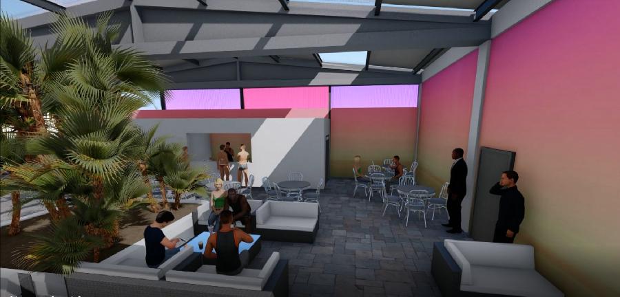 image 4 of Ampliamento club privato con piscina