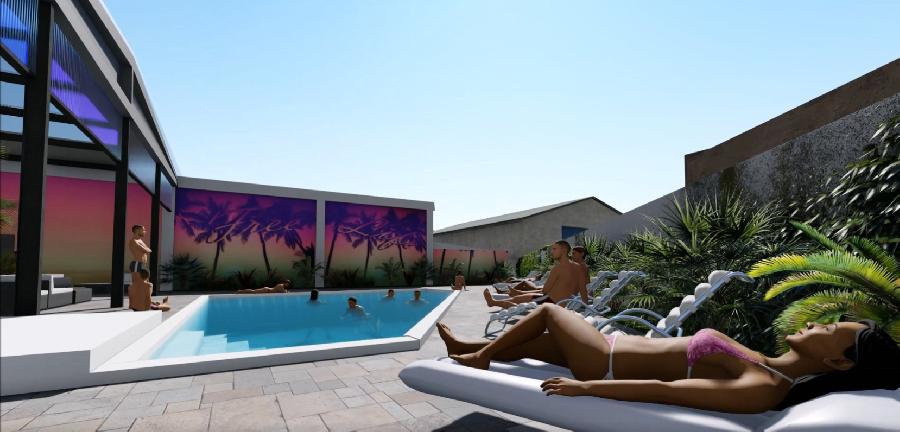 image 6 of Ampliamento club privato con piscina