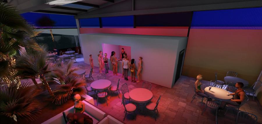 image 8 of Ampliamento club privato con piscina