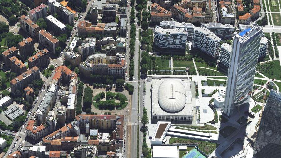 image 0 of CityLife - progetto viabilistico di piazza VI febbraio