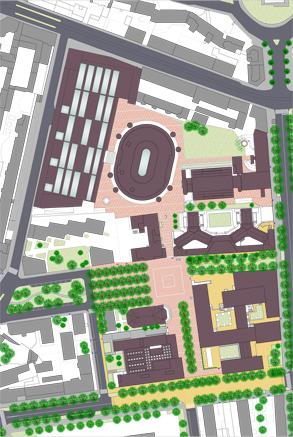 image 0 of Pedonalizzazione del Campus Universitario della Università Commerciale Luigi Bocconi a Milano