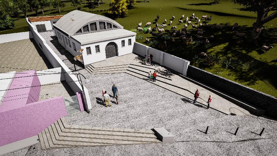 image 1 of Riqualificazione urbana dell'area comunale EXMA e dei giardini pubblici di Su Ponte