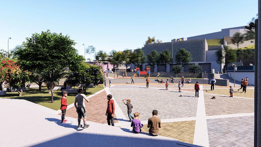 image 5 of Riqualificazione urbana dell'area comunale EXMA e dei giardini pubblici di Su Ponte